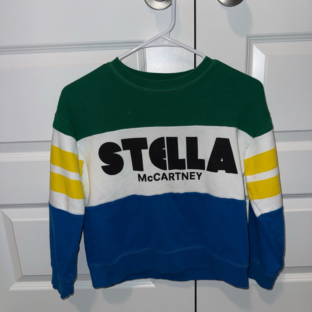 Stella McCartney Men's Crewneck Sweater - Green, Blue, Yellow
